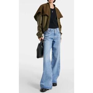 Agolde Clara Jeans Low Rise Baggy Jeans Signal Wash size 29